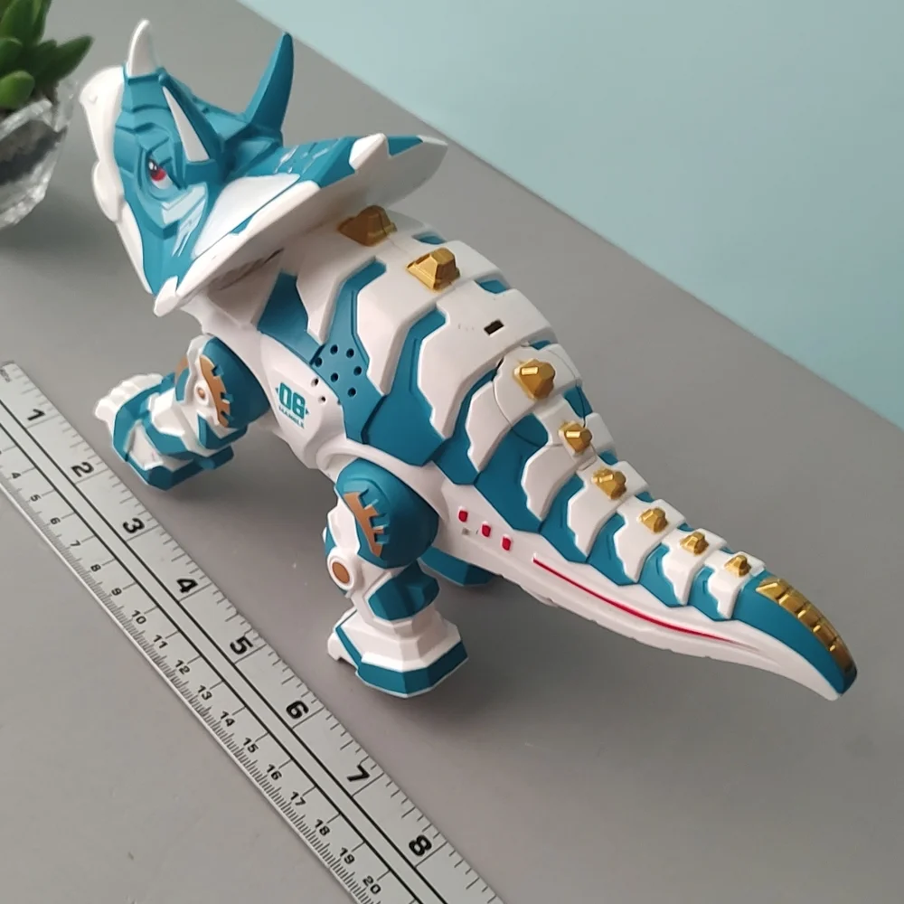 Vivar Toys Mega Triceratops Robot Movements Light Up & Sounds 8+ Good Co…